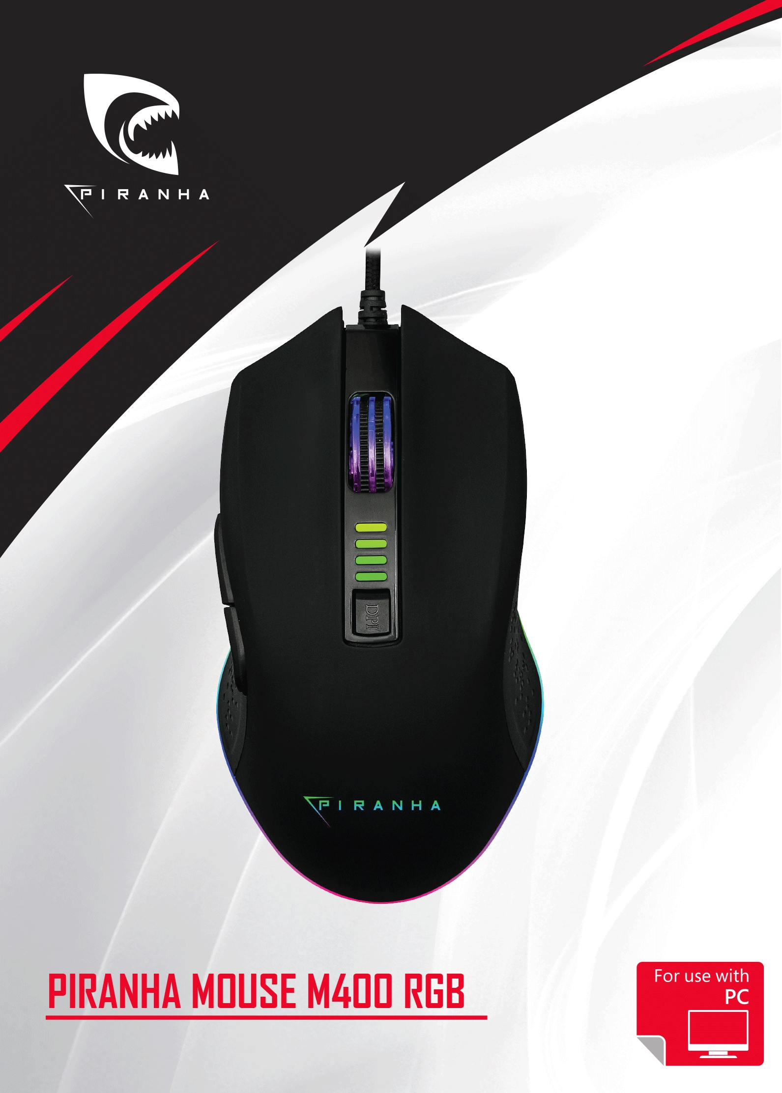 Piranha Mouse M400 RGB 397213