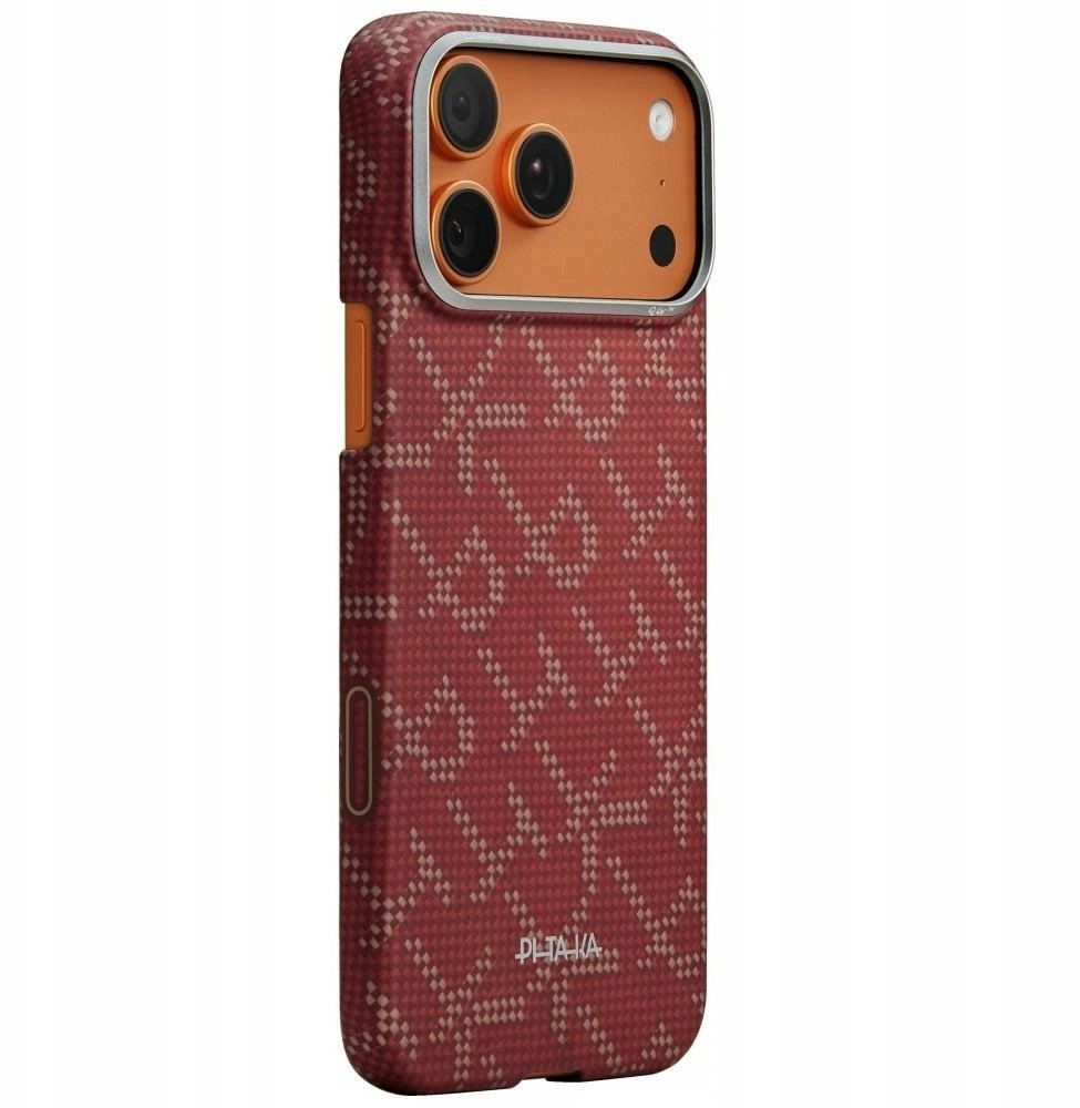 Pitaka PITAKA Monogram-Gold/Green Ultra-Slim Case for