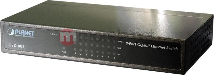 PLANET 8-Port 10/100/1000Mbps Gigabit Ethernet Switch