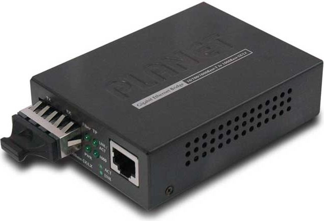 PLANET 10/100/1000Base-T to 1000Base-LX Gigabit Converter
