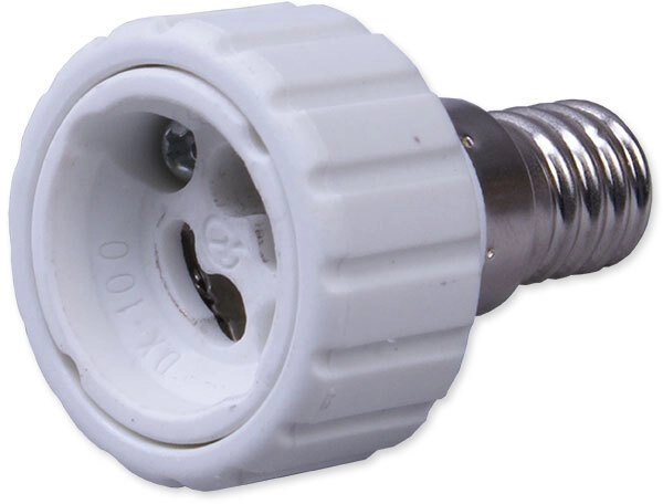 Plastrol E-14 to GU10 adapter E14/GU10