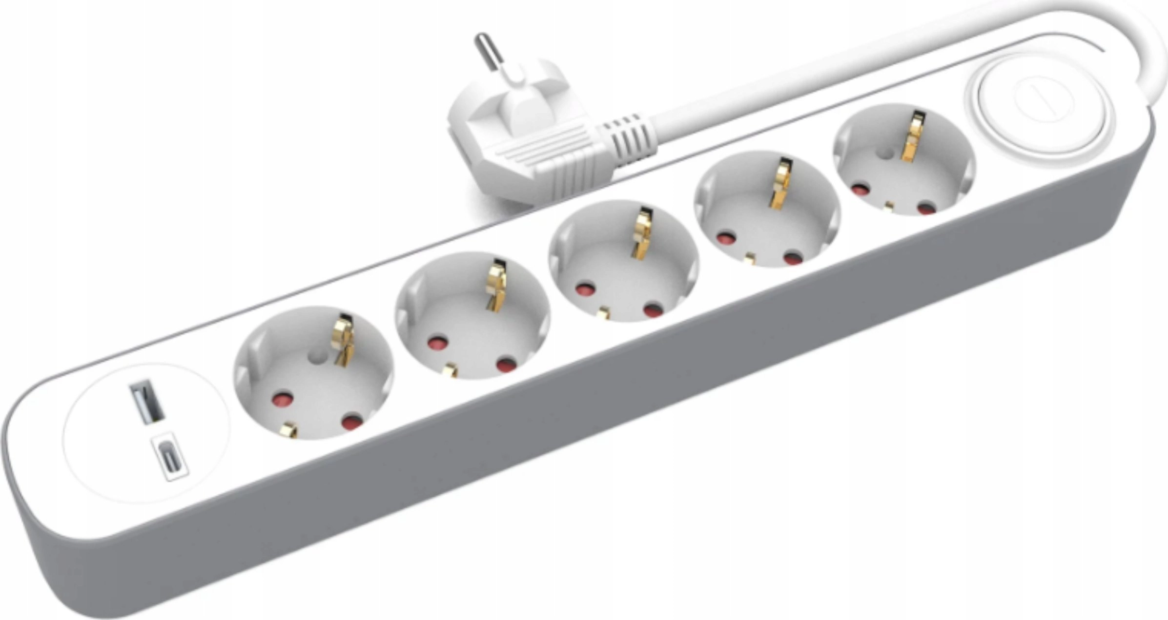 HOME EXTENSION CABLE 5x SOCKETS 3m