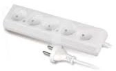 Plastrol Extension cable 5-sockets b/u 10A