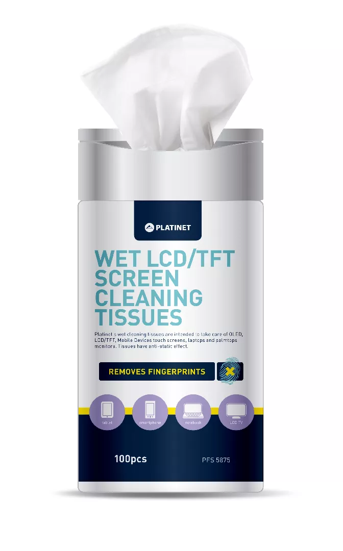 Platinet Wet Wipes LCD And Touch