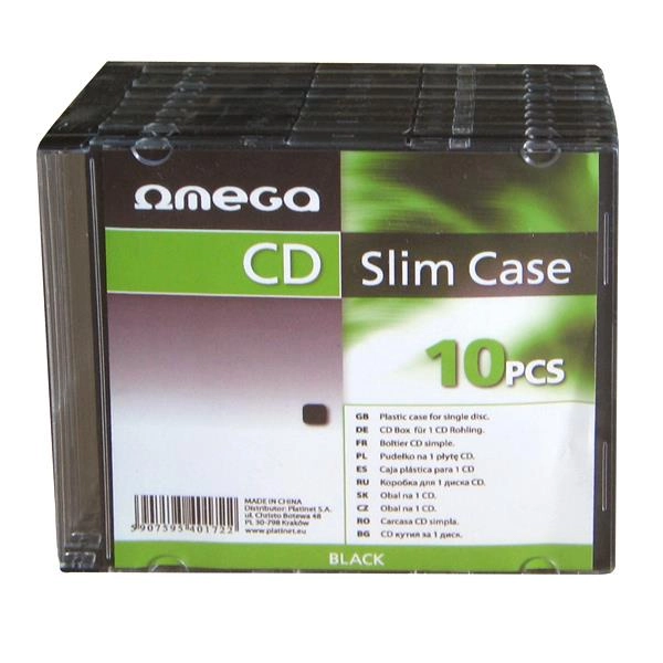 Platinet SLOB10 Optical disc case Slimline