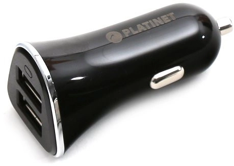 Platinet charger 2x USB-A 3.4