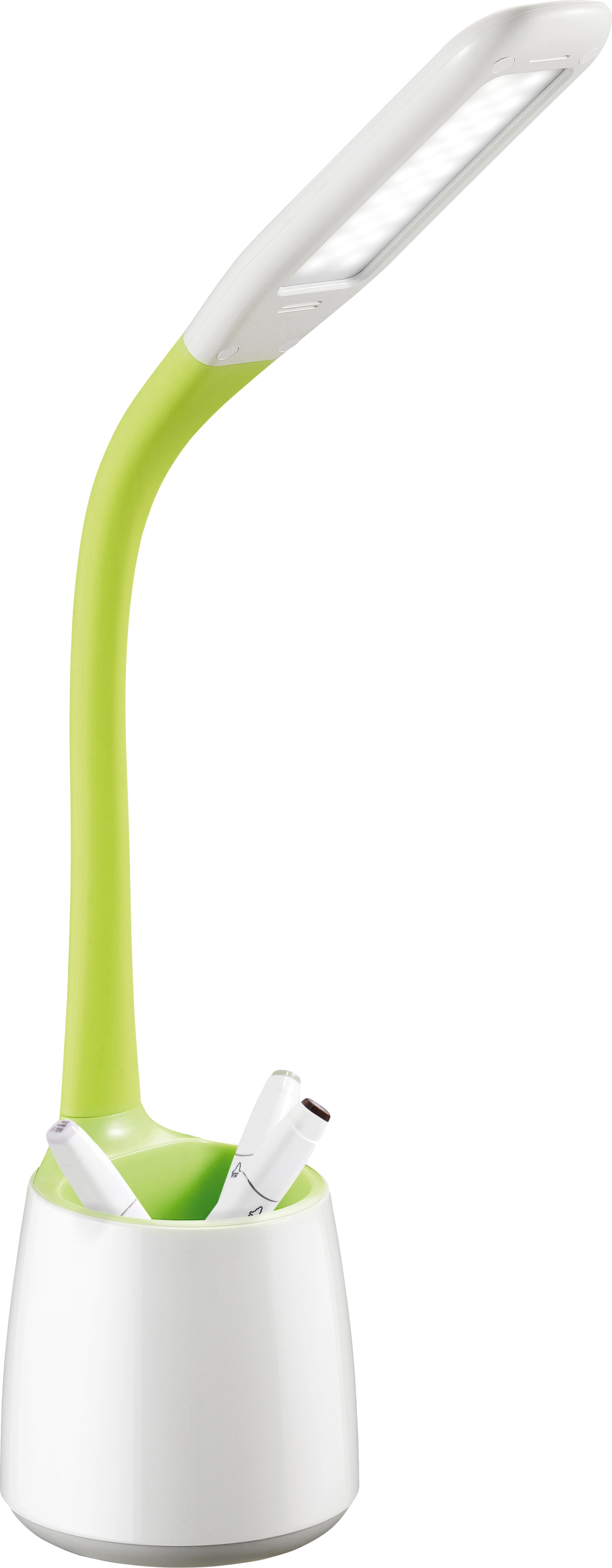 Platinet desk lamp with pen holder