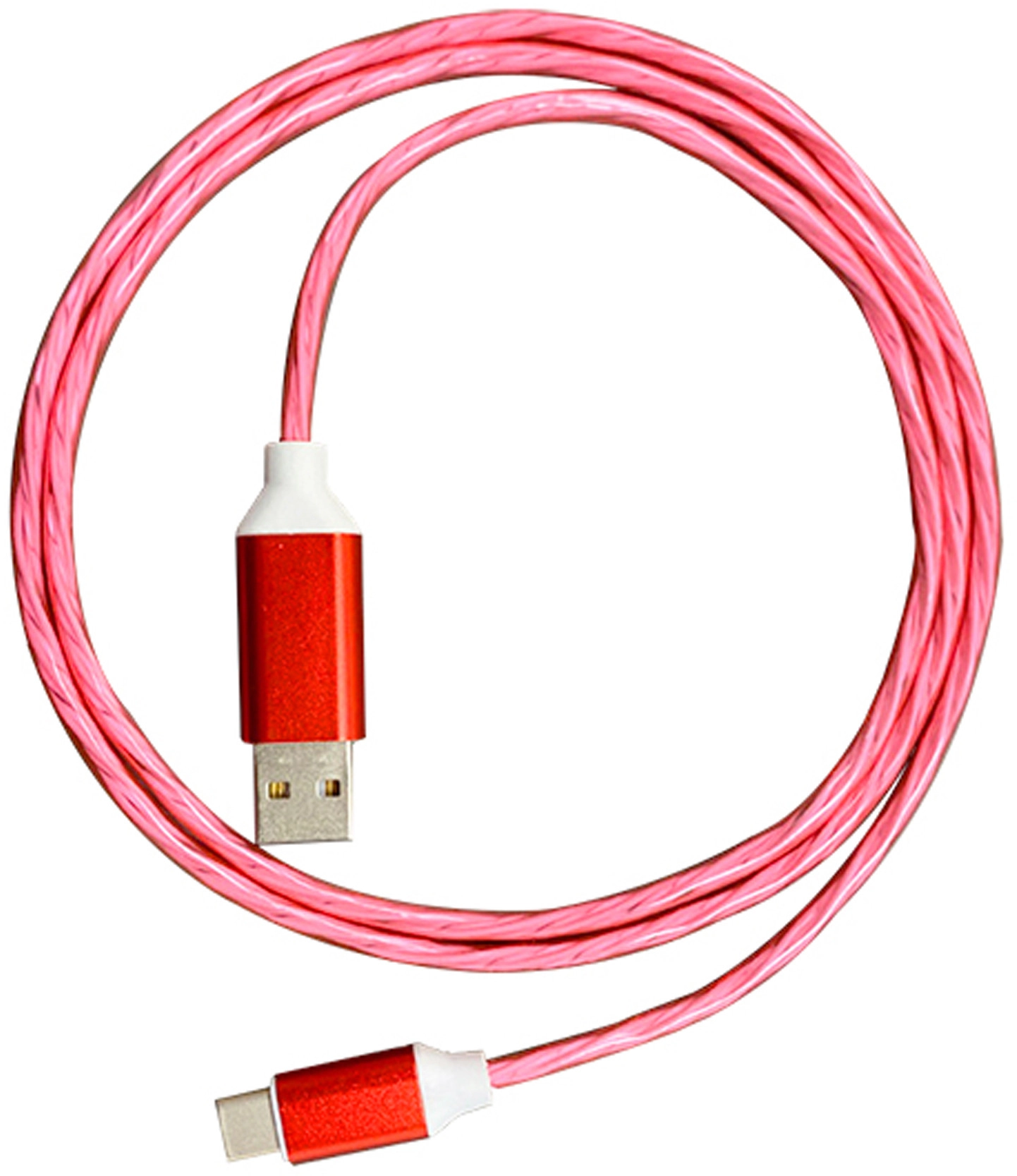 Platinet cable USB - USB-C LED