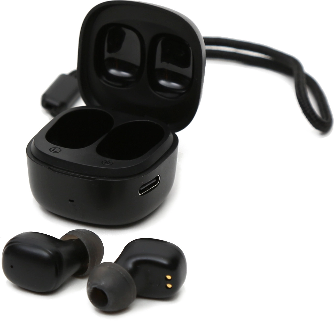 Platinet wireless earbuds PM1001B TWS black