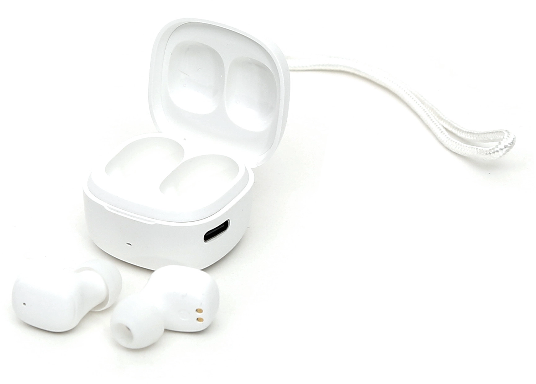 Platinet wireless earbuds PM1001W TWS white