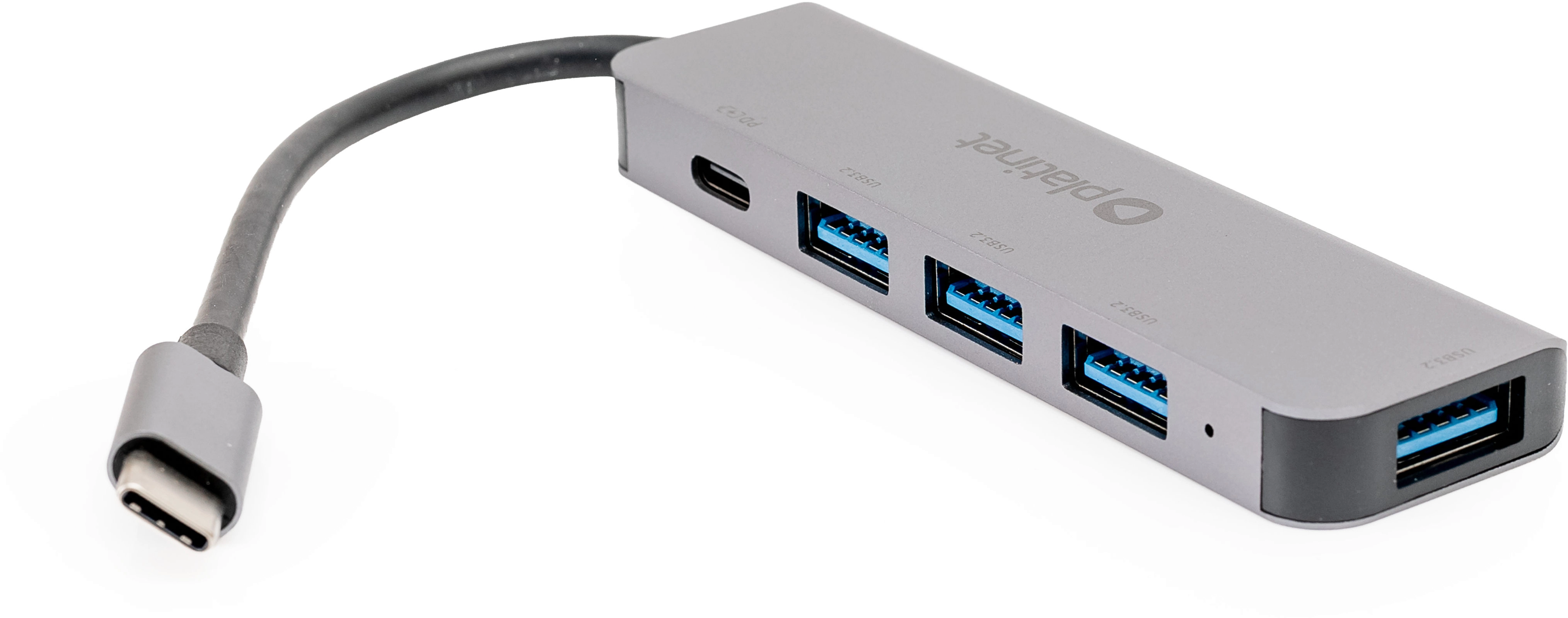 PLATINET MEDIA HUB USB-C TO 4X