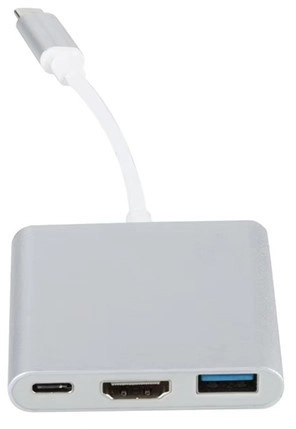 PLATINET MEDIA HUB USB-C 3.2