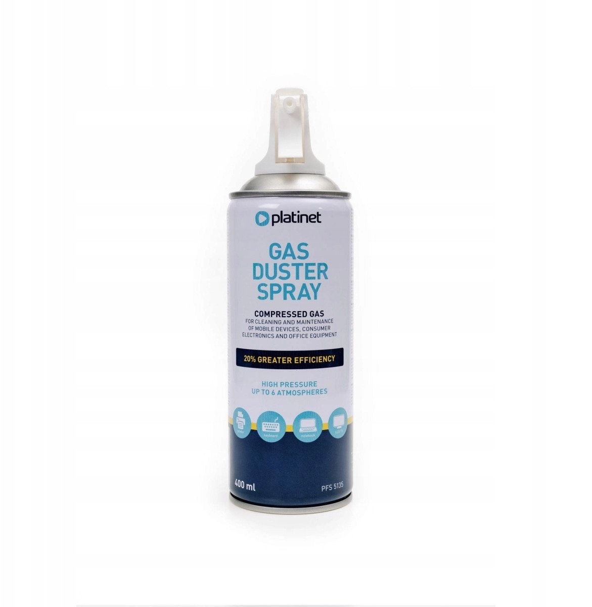 PLATINET AIR DUSTER WITH TRIGGER COMPRESSED