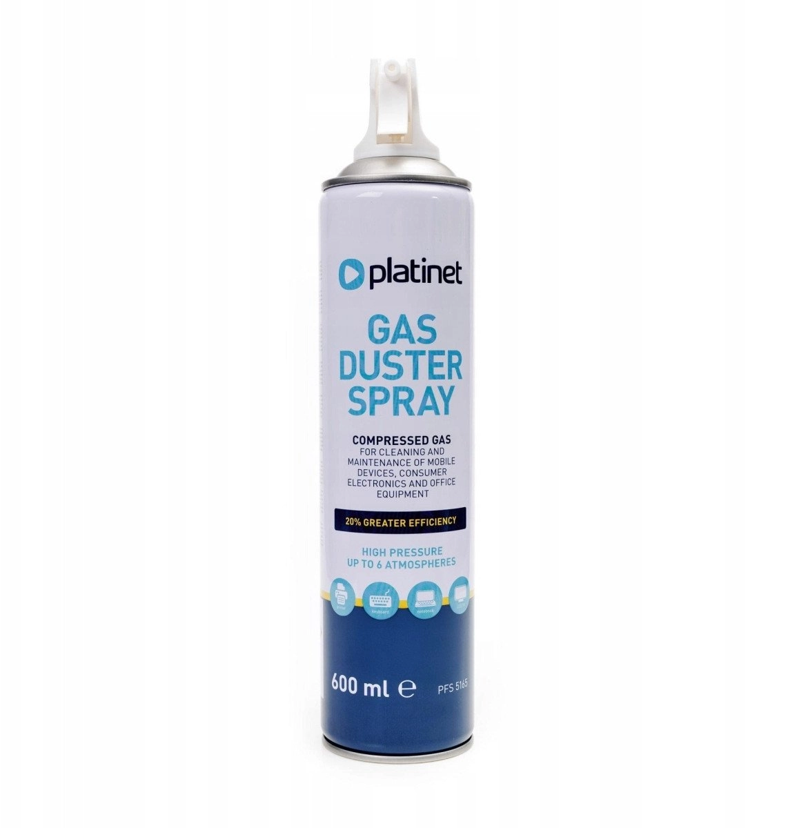 PLATINET AIR DUSTER WITH TRIGGER COMPRESSED