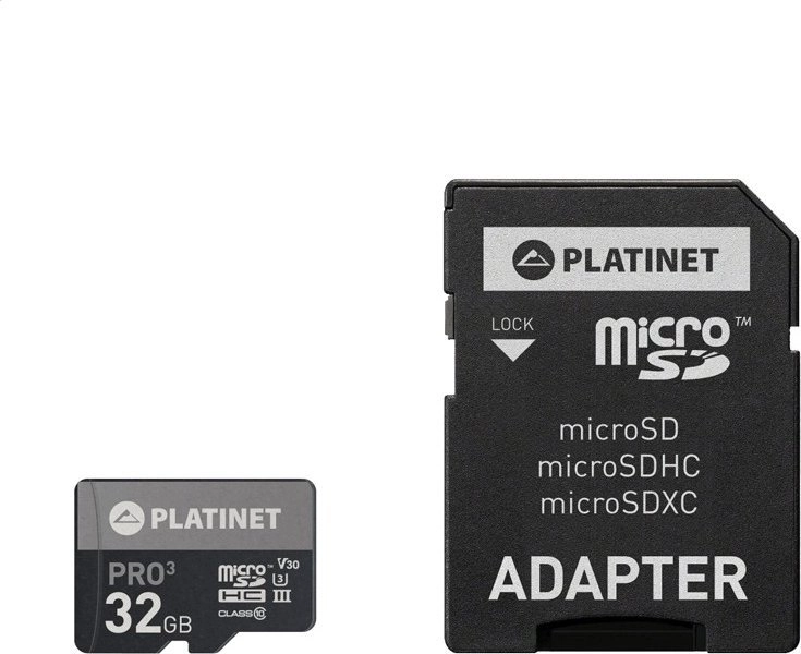 Karta Platinet Pro MicroSDHC 32 GB