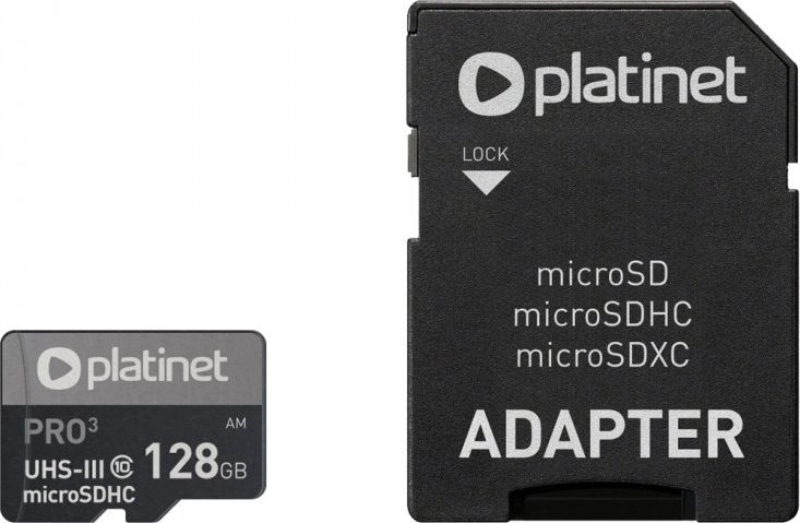 Karta Platinet Pro MicroSDXC 128 GB