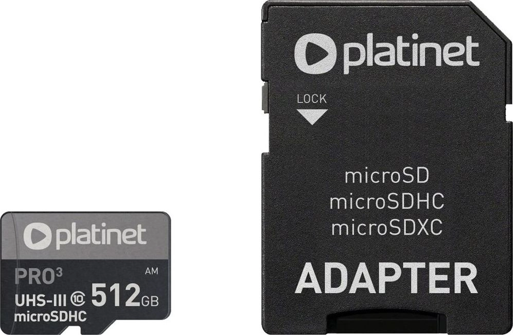 Karta Platinet Pro MicroSDXC 512 GB