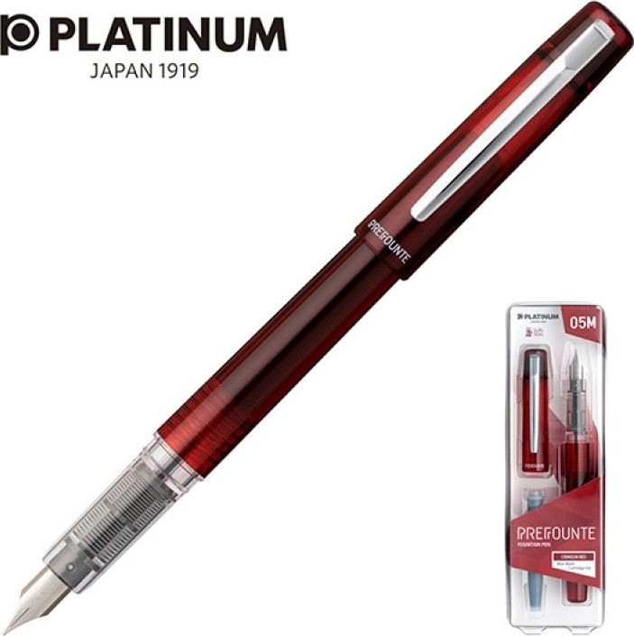 Platinum Pióro wieczne Platinum Prefounte Crimson