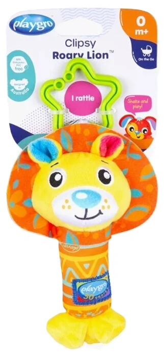 PLAYGRO pakabinamas žaislas Clipsy Roary Lion