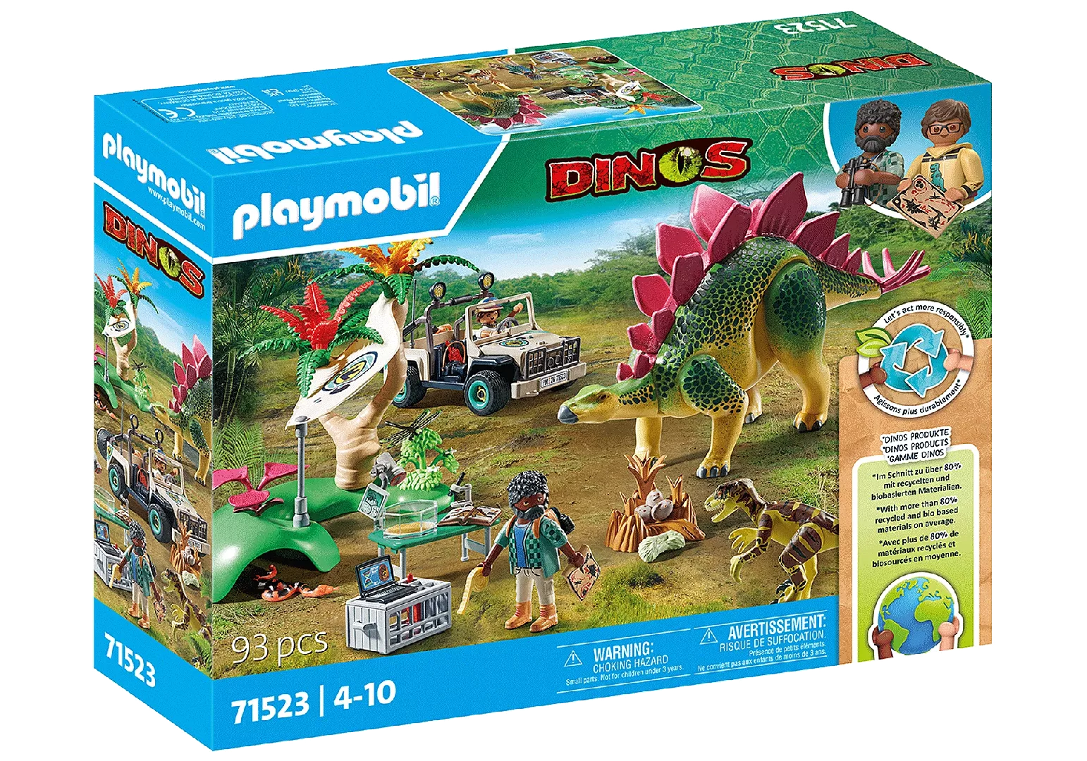 Playmobil Dinos 71523 spēļu komplekts 1246033