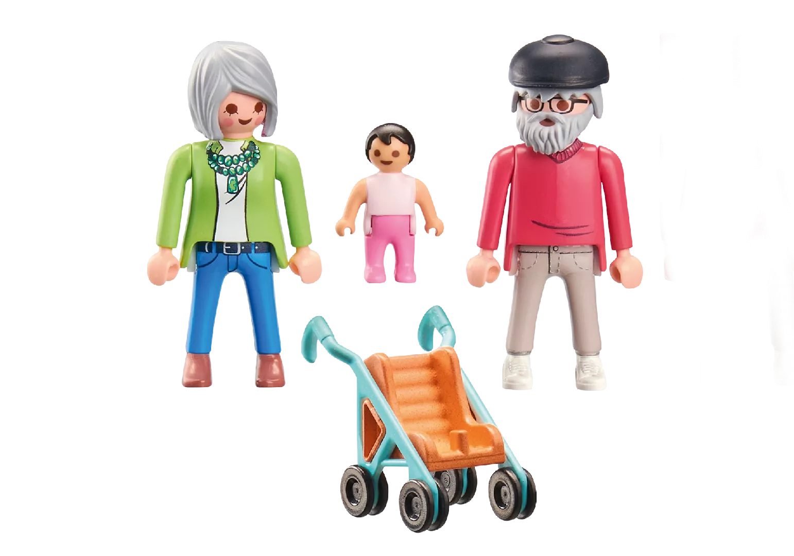 Playmobil Grandparents with baby 1250542 71613