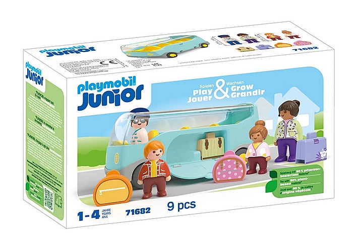 PLAYMOBIL - JUNIOR: Airport Shuttle Bus