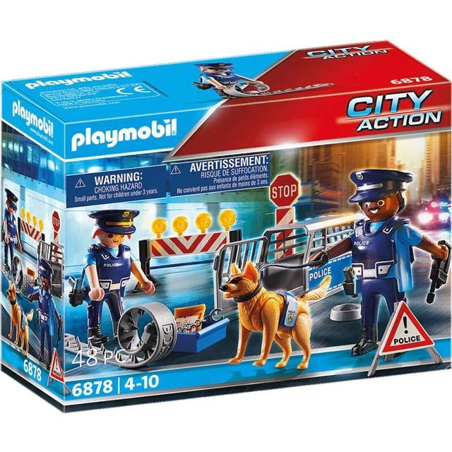 Playmobil 6878 Police Roadblock 6878 4008789068781