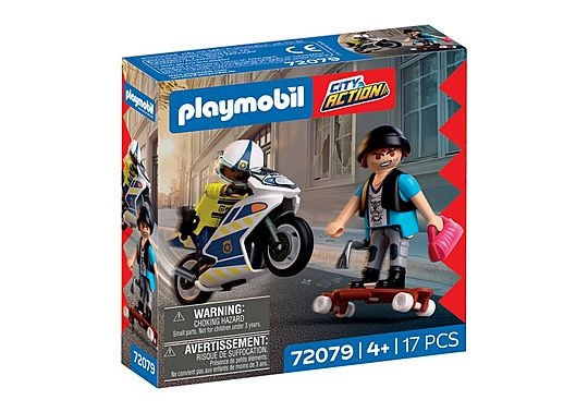 Playmobil motorcycle chase 72079 4008789720795 72079