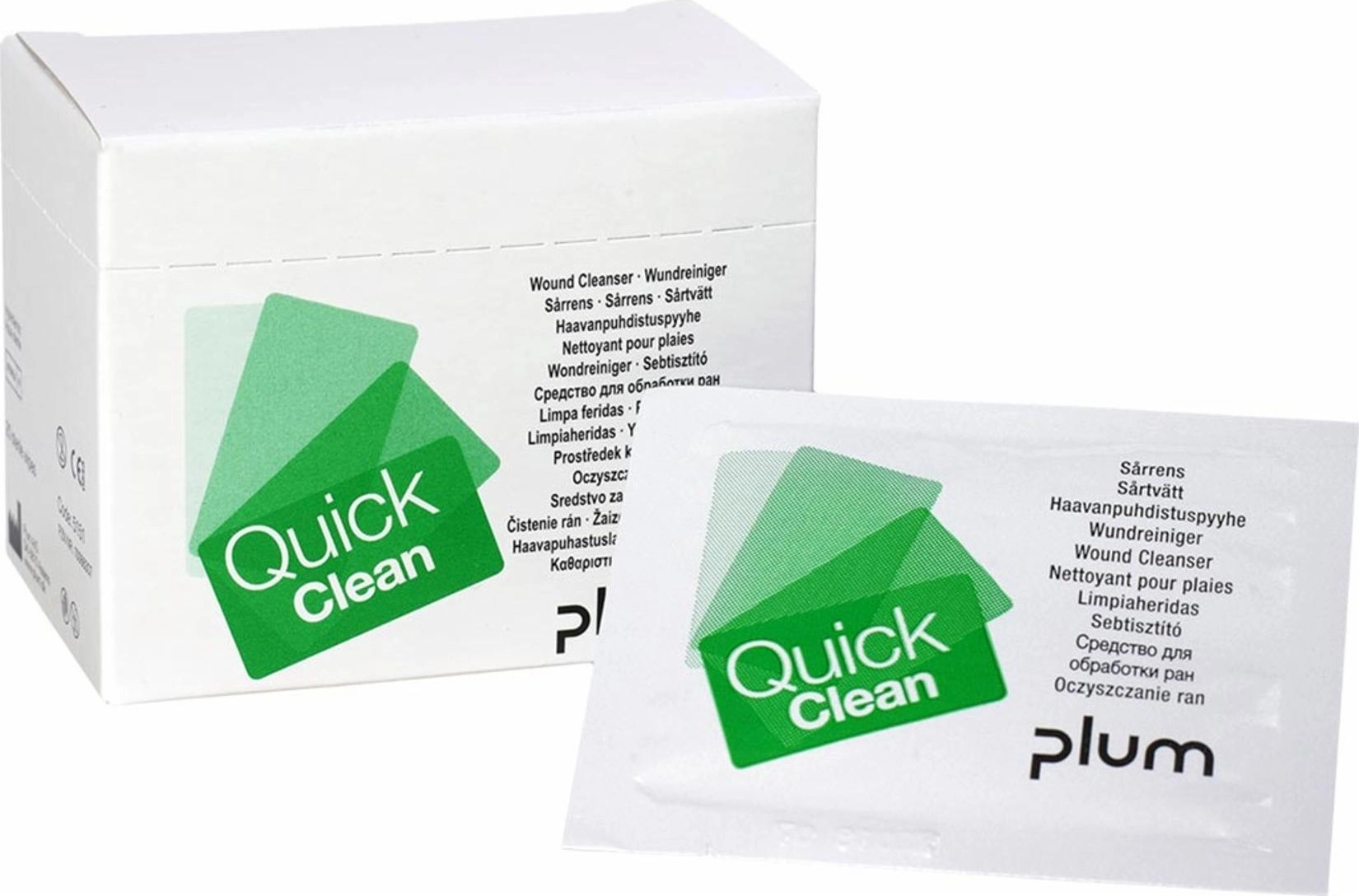 Plum PLQUICKCLEAN - QuickClean wet wipes