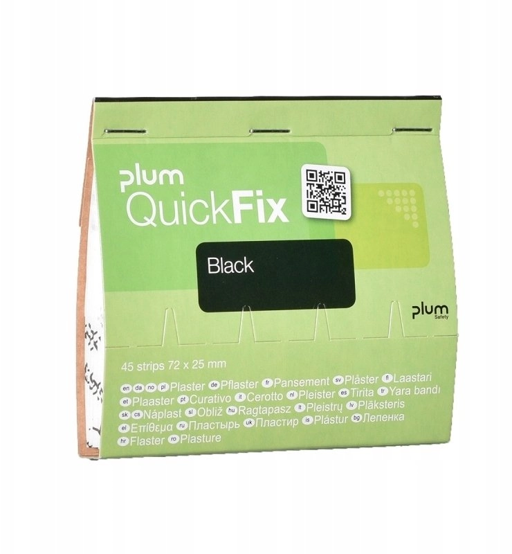 Plum PLUM QuickFix Black fabric patches