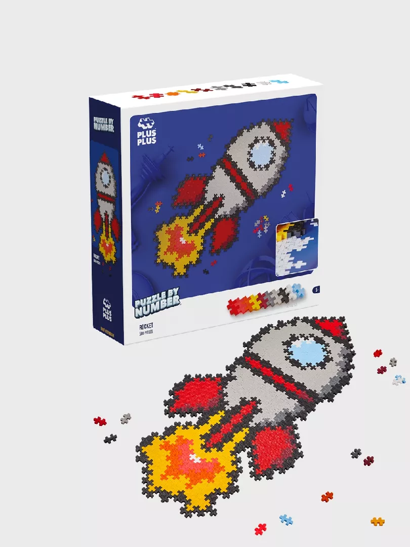 Plus-Plus Rocket Block puzzle 500 pc(s)