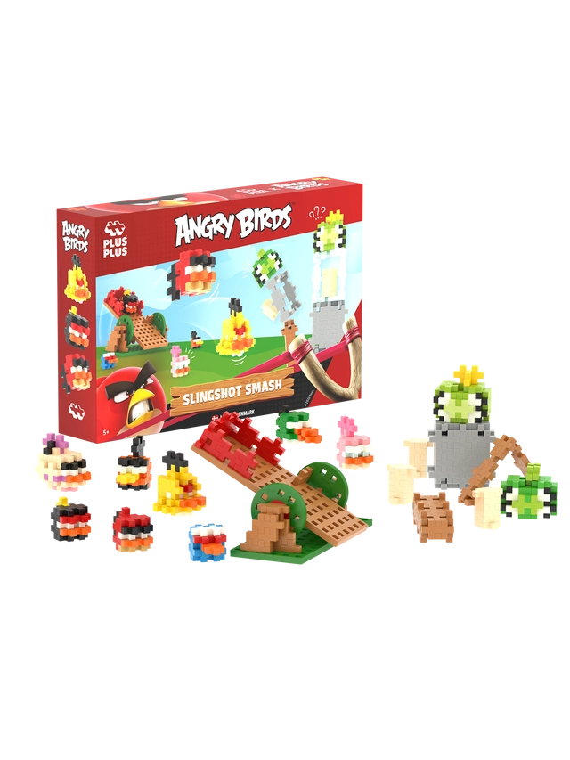 Plus-Plus – Angry Birds Slingshot Smash