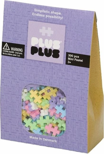 Plus Plus Mini Pastel plastic blocks