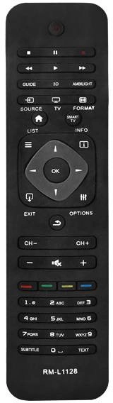 Pilot do TV PHILIPS RM-L1128 SMART
