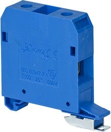 Room Threaded rail connector ZG-G25/TS35 blue