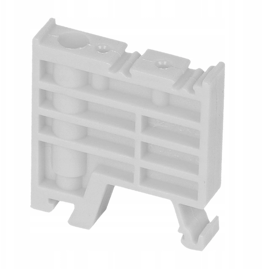 End lock holder for TS/TH35 rail