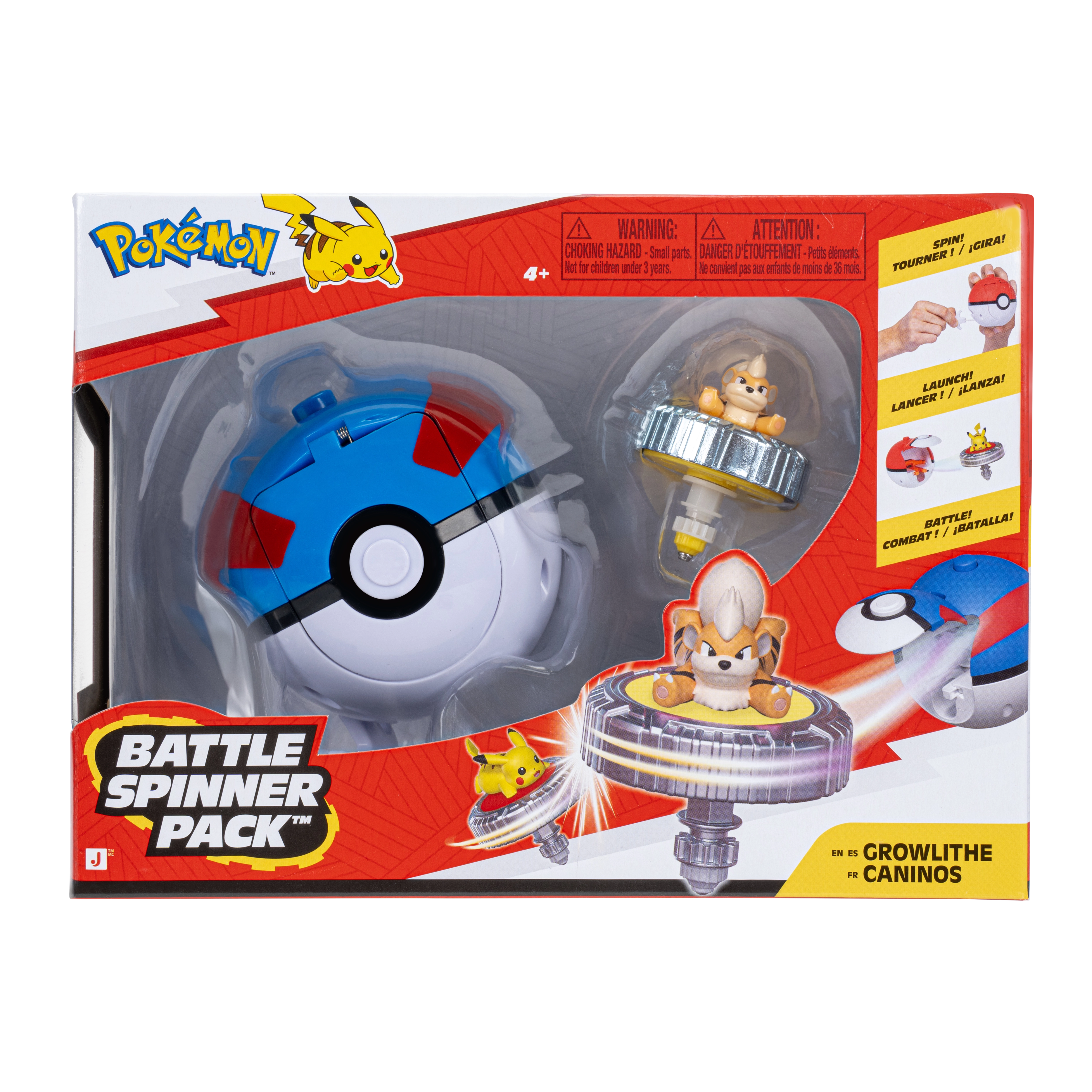 Pokemon - Battle Spinner Growlithe with