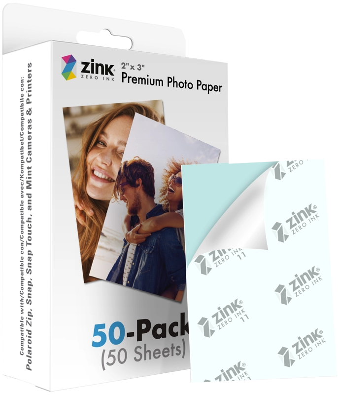 Polaroid Zink Media 2x3" 50 Pack
