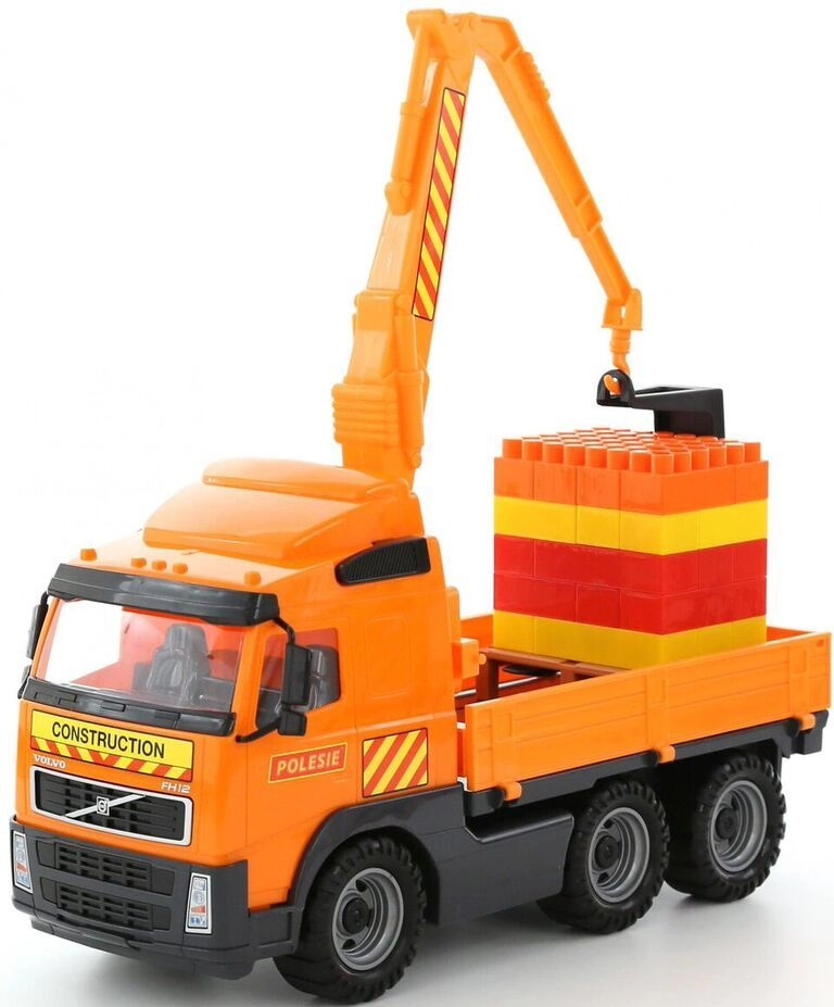 Polesie Volvo PowerTruck truck with crane