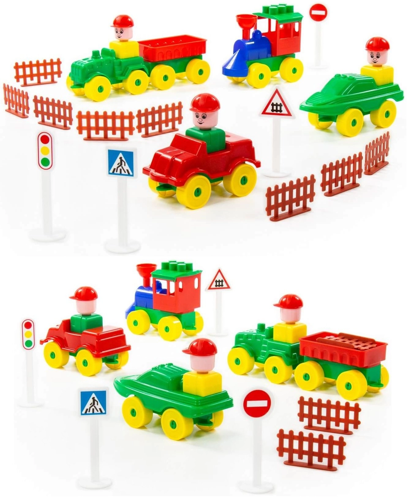 Polesie Blocks little wanderer 54 pieces