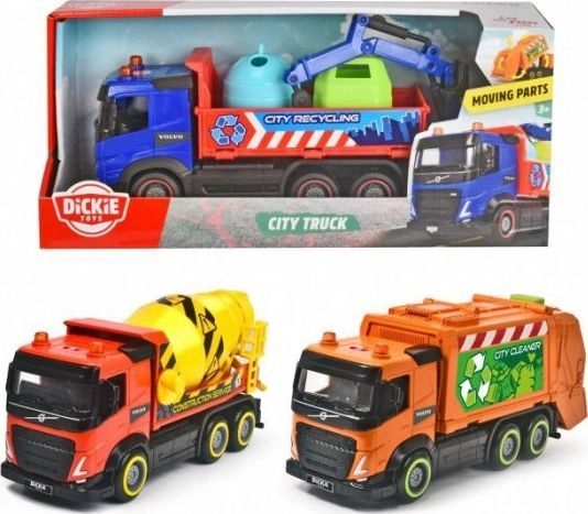 Dickie City Volvo pojazdy miejskie 374-4014
