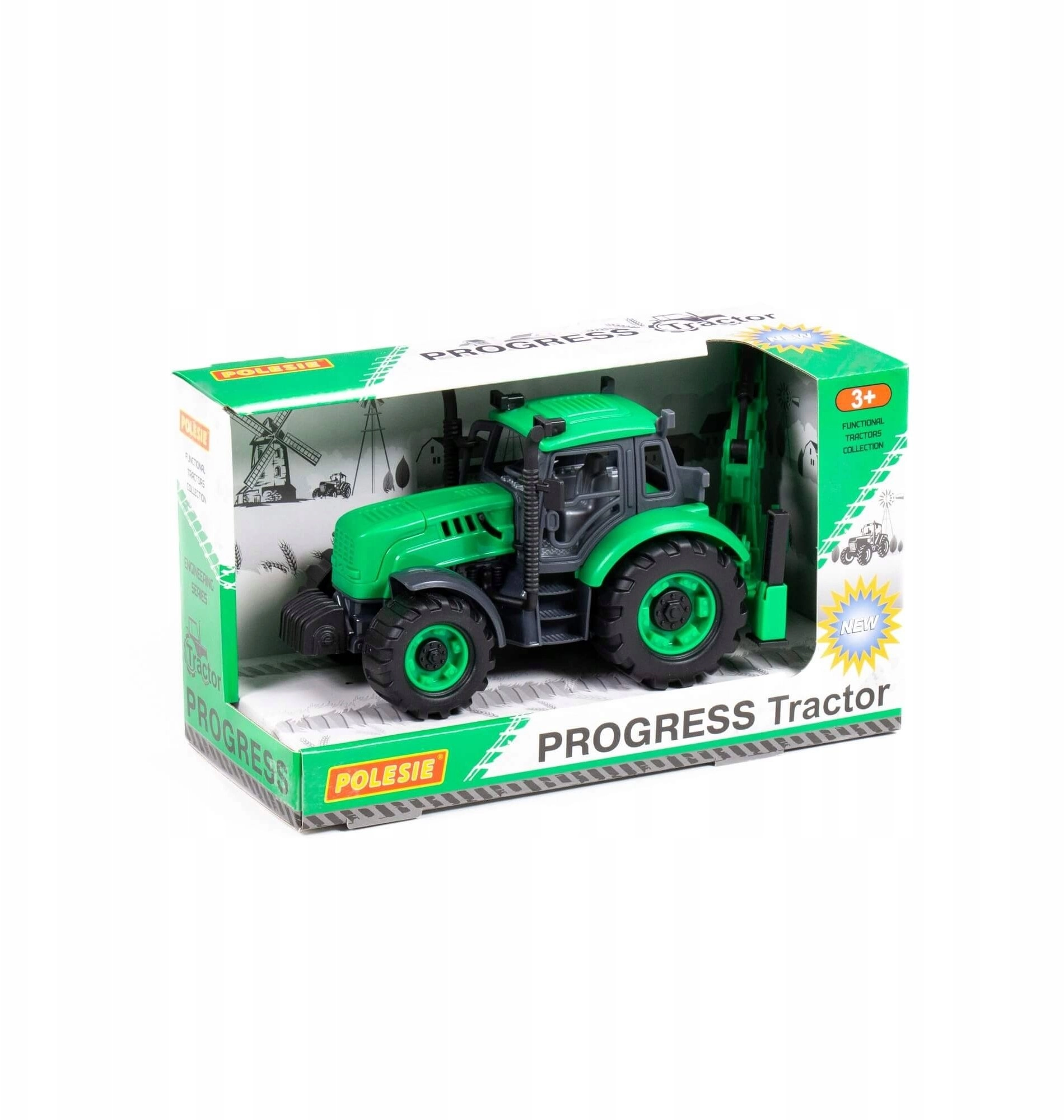 Polesie TRAKTOR P/B AKC 26X12X15 PROGRESS