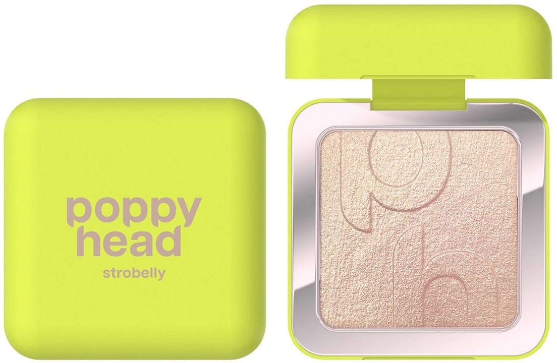 POPPY HEAD_Strobelly Baked Highlighter baked face
