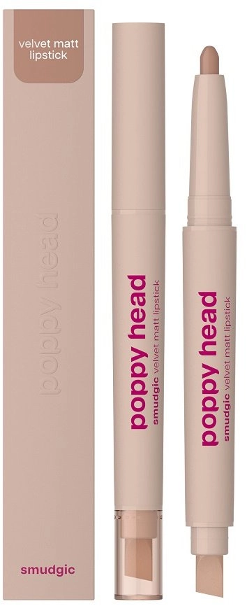 POPPY HEAD_Smudgic Velvet Matt Lipstick matte