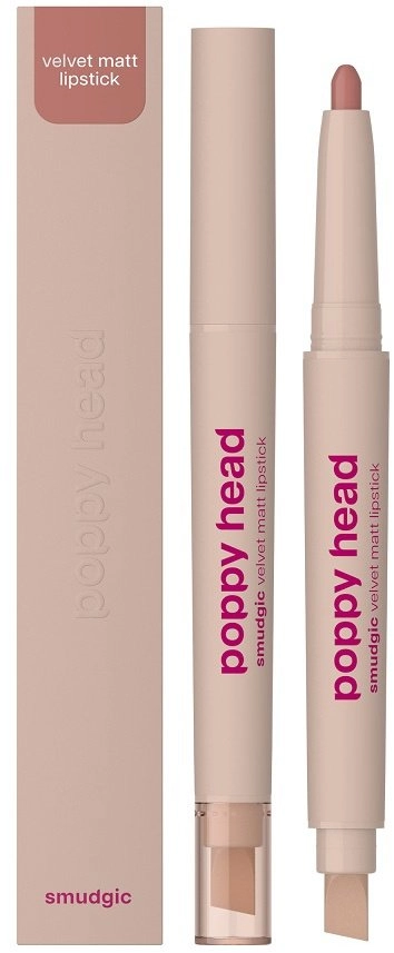 POPPY HEAD_Smudgic Velvet Matt Lipstick matte