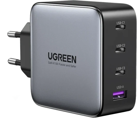 UGREEN 100W 4-Port GaN Fast Charger