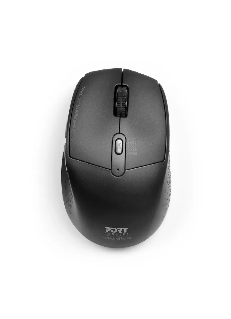 Port Designs 900715 pele Birojs Labā roka RF bezvadu sakari + Bluetooth Optisks 2400 DPI