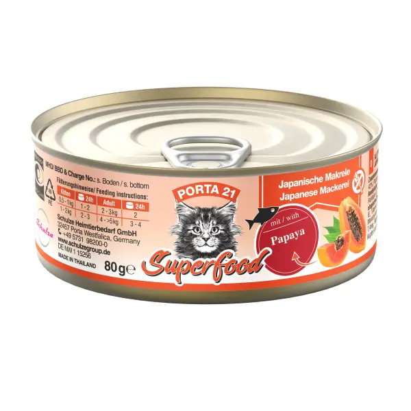 Porta21 - Superfood Mackerel Papaya -