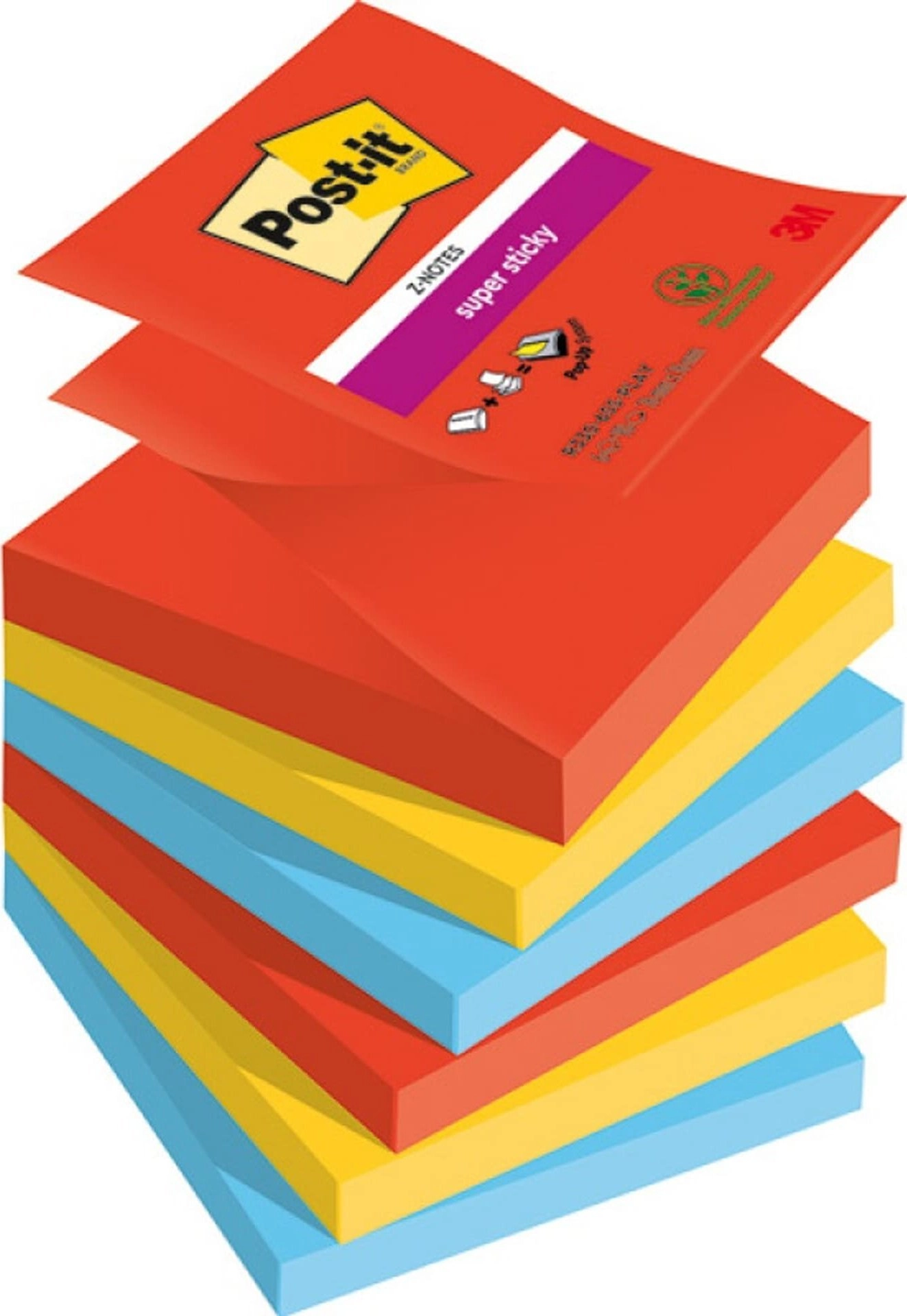 Post-It 3M Post-it® Super Sticky Z-Notes