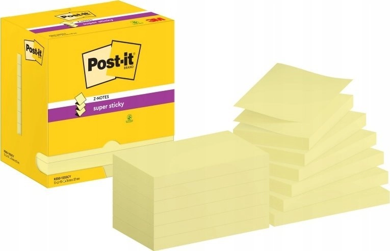 Post-It 3M POST-IT Super Sticky Z-Notes
